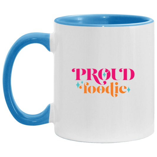 Proud Foodie 11oz Accent Mug