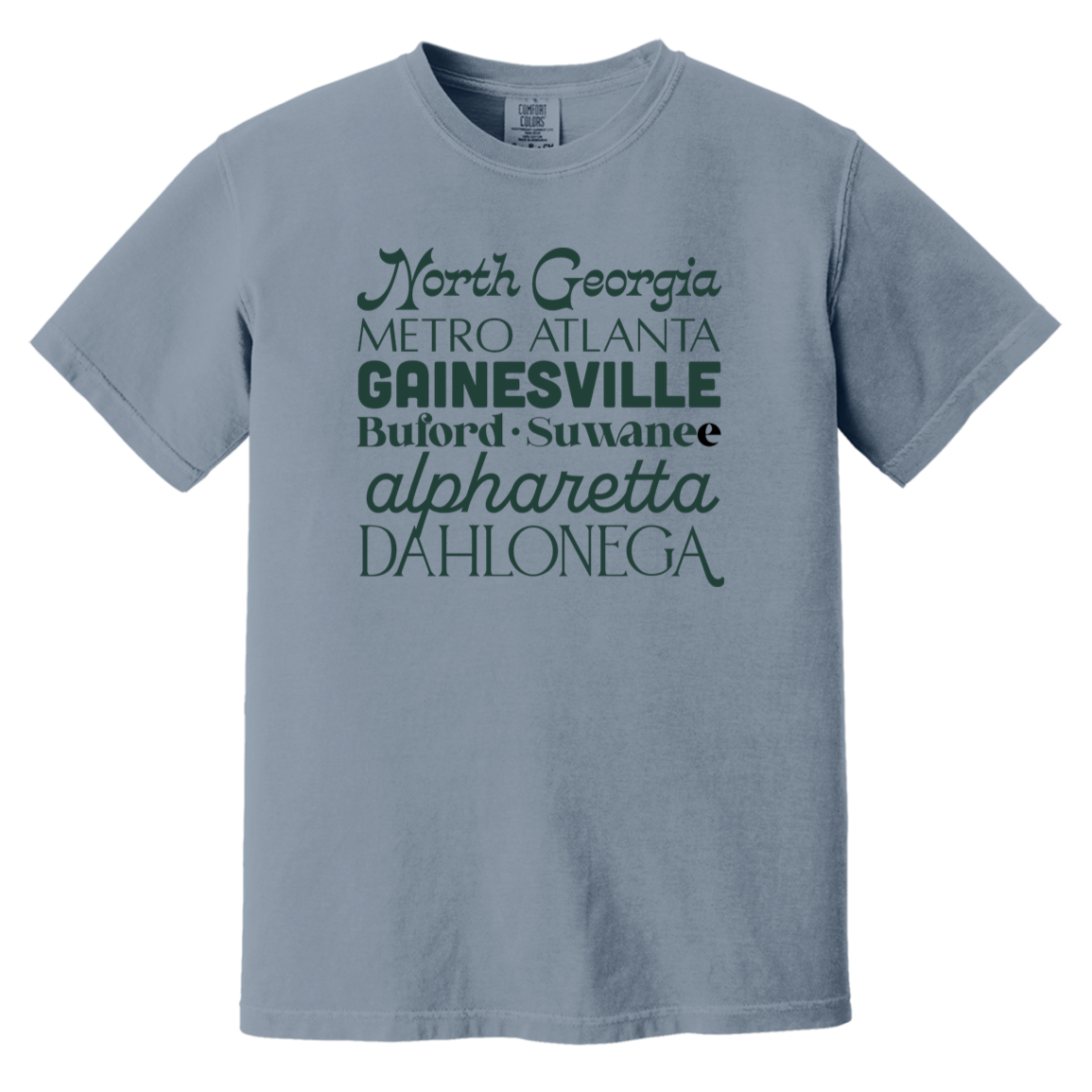 Cities Heavyweight Garment-Dyed T-Shirt