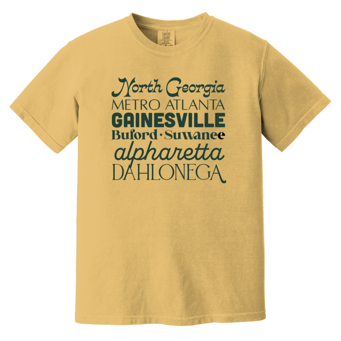 Cities Heavyweight Garment-Dyed T-Shirt
