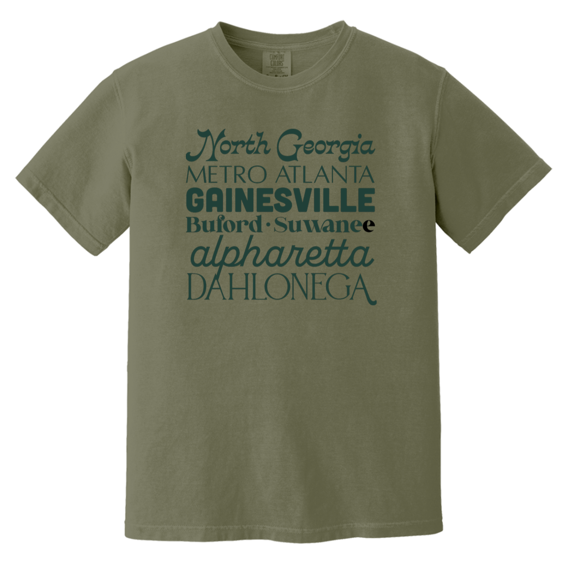 Cities Heavyweight Garment-Dyed T-Shirt