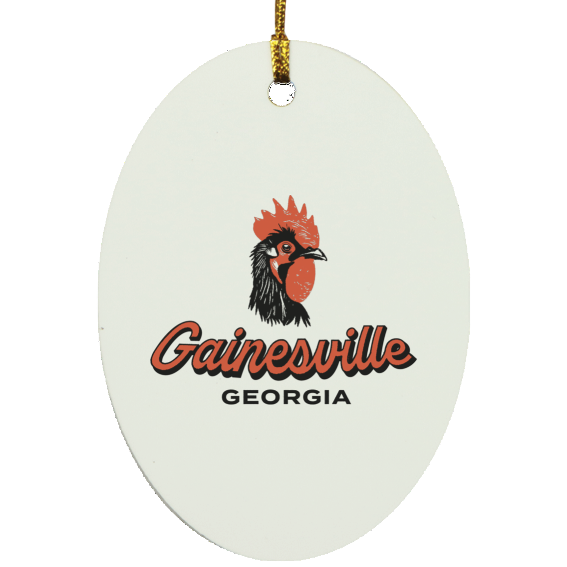 Gainesville Oval Ornament