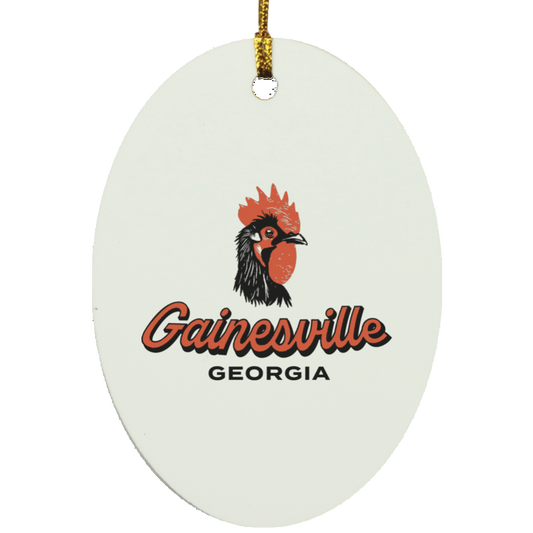 Gainesville Oval Ornament