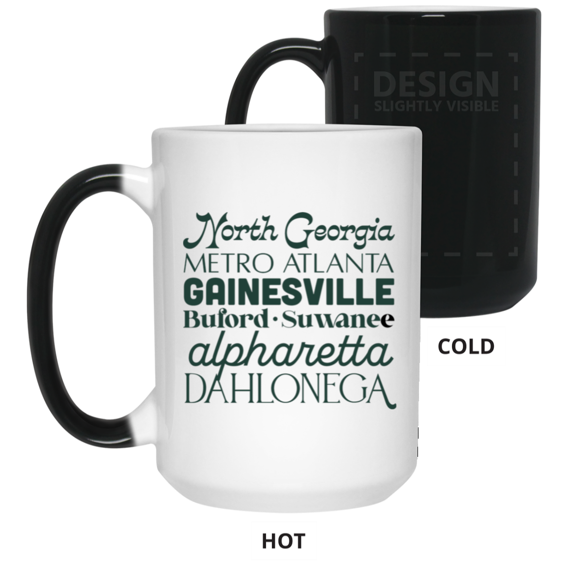 Cities 15oz Color Changing Mug