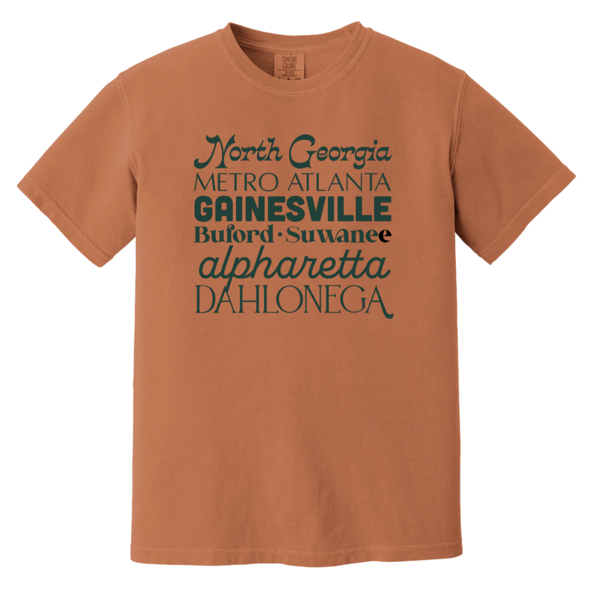 Cities Heavyweight Garment-Dyed T-Shirt