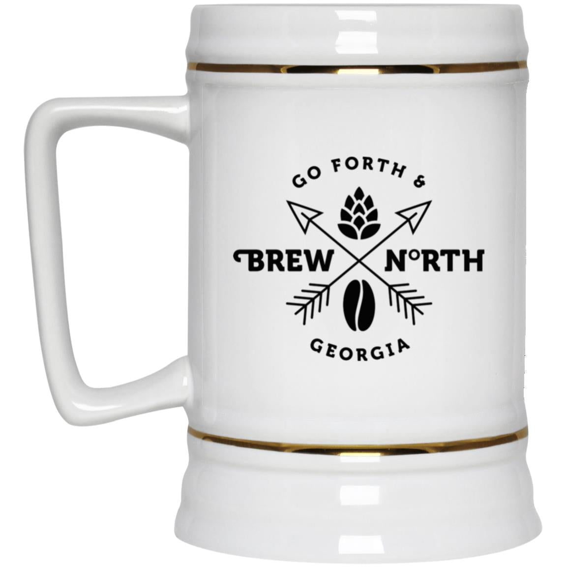 NME_Concepts_BrewNorth-01 Brew North Beer Stein 22oz.
