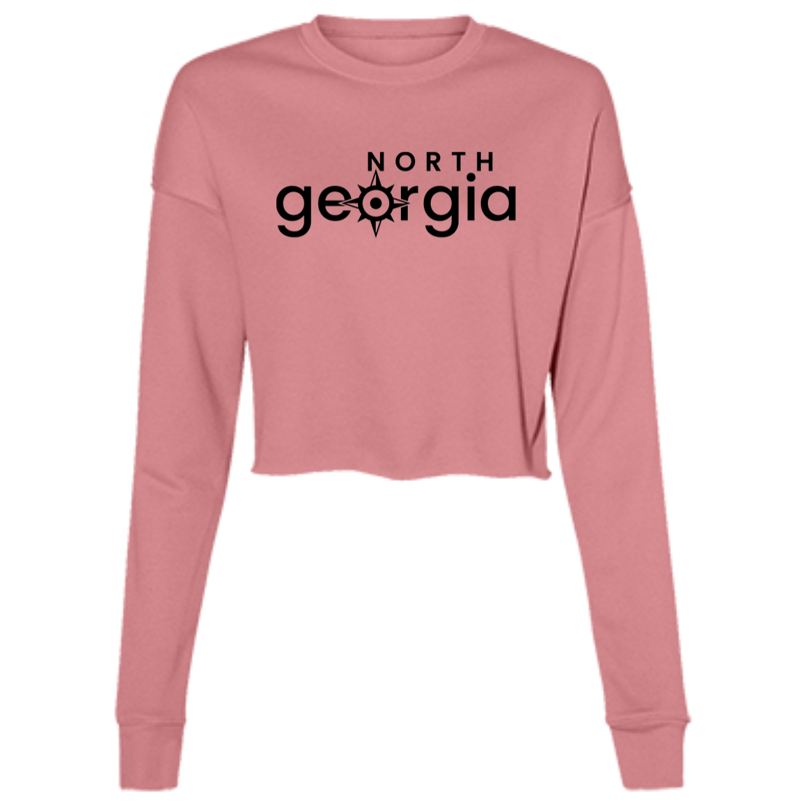 Ladies' North Georgia Cropped Fleece Crew