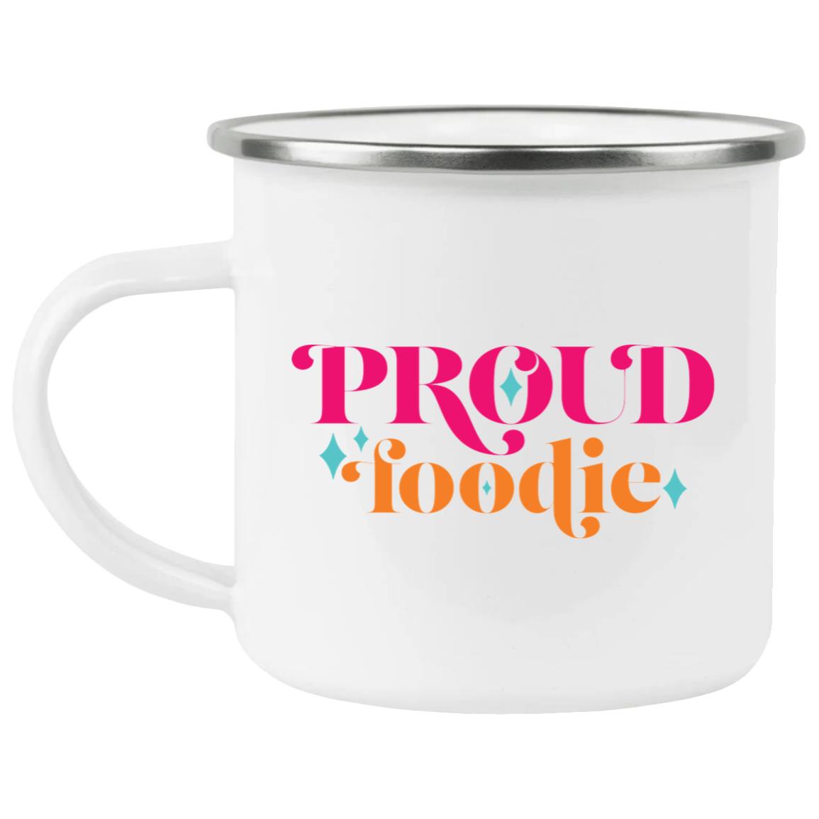 NME_Concepts_ProudFoodie-01 Proud Foodie Enamel Camping Mug