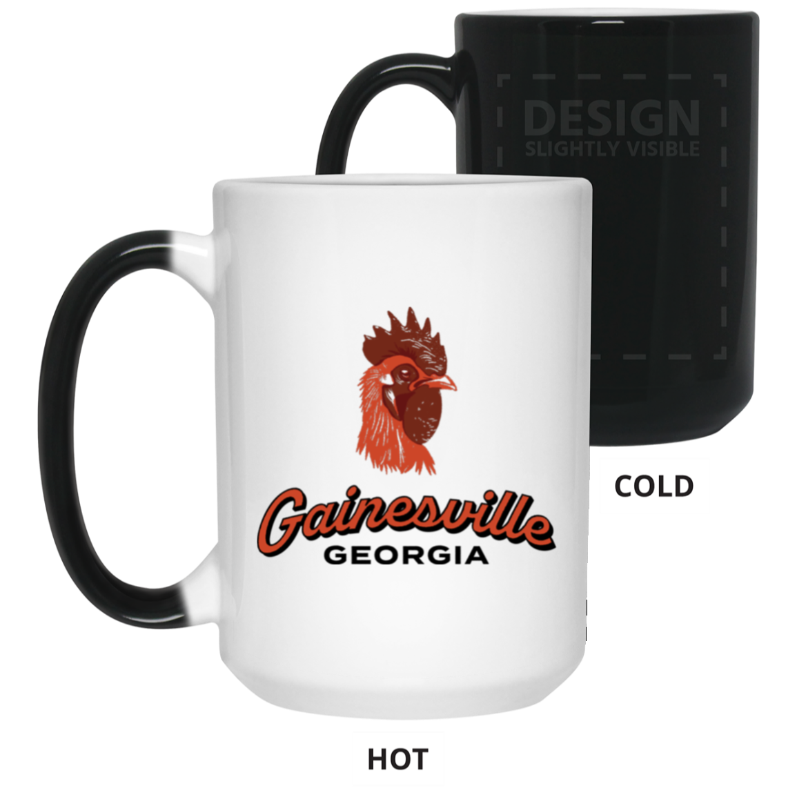 Gainesville Chicken 15oz Color Changing Mug