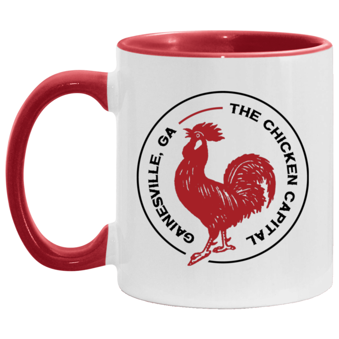 Chicken Capital 11oz Accent Mug