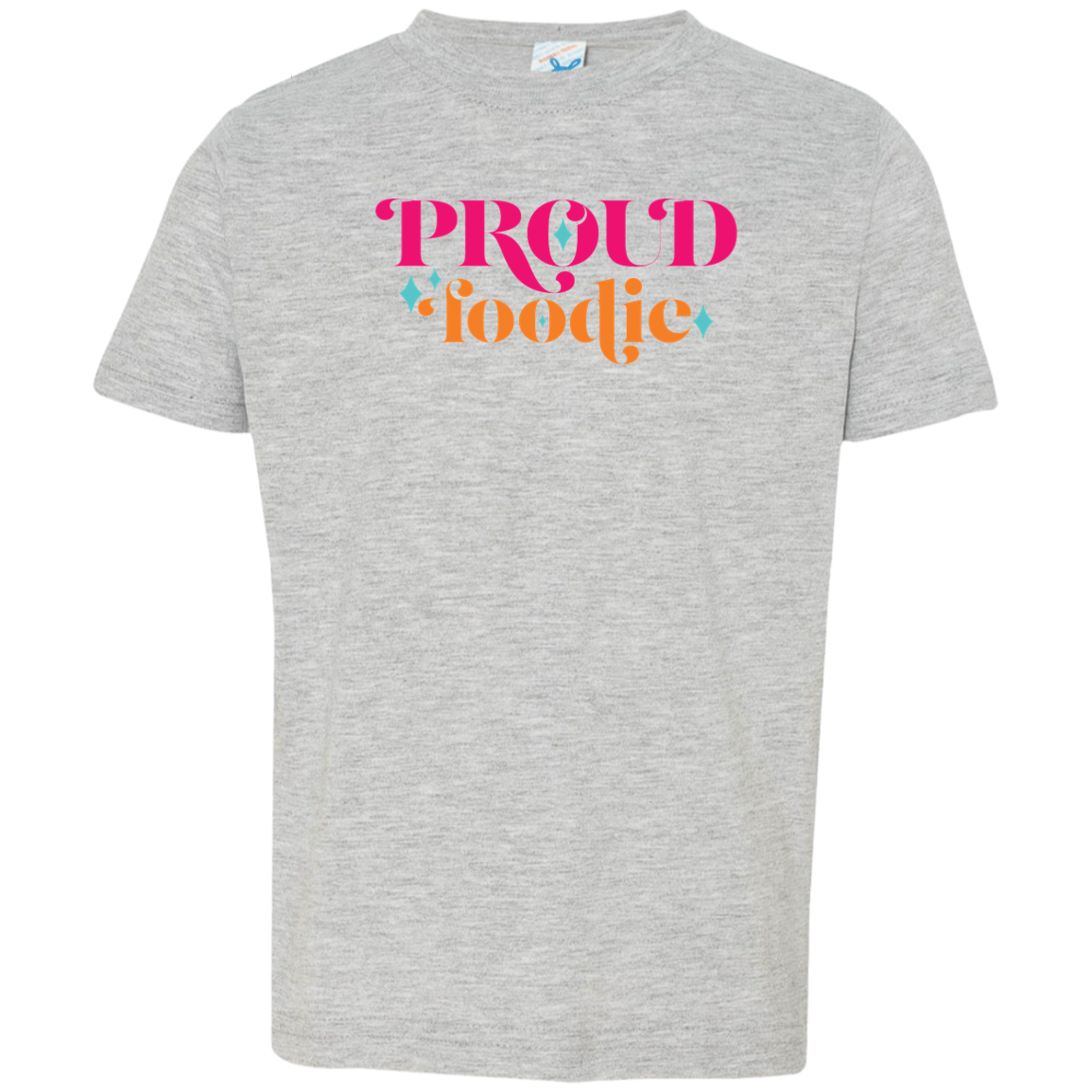 Proud Foodie Toddler Jersey T-Shirt