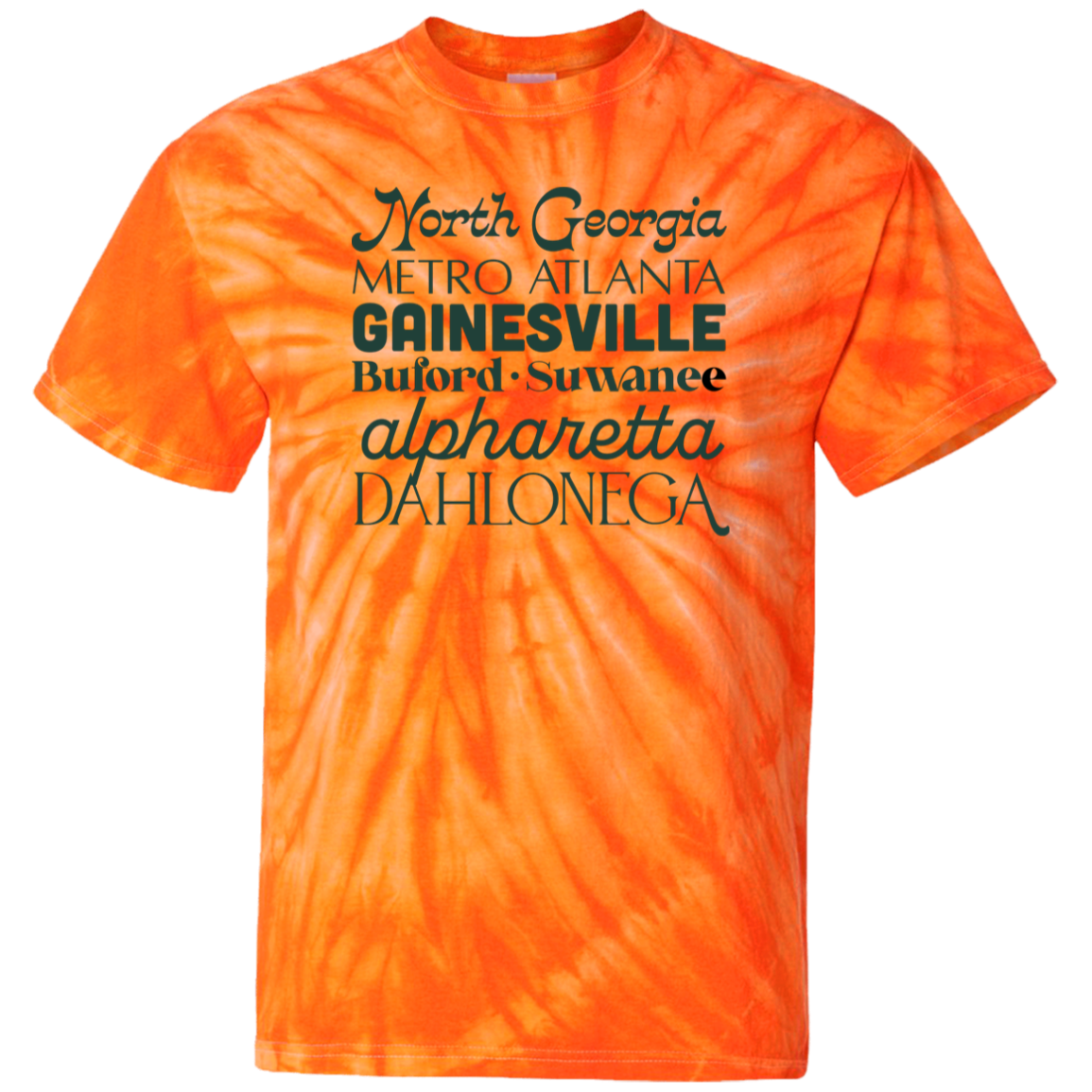 Cities 100% Cotton Tie Dye T-Shirt