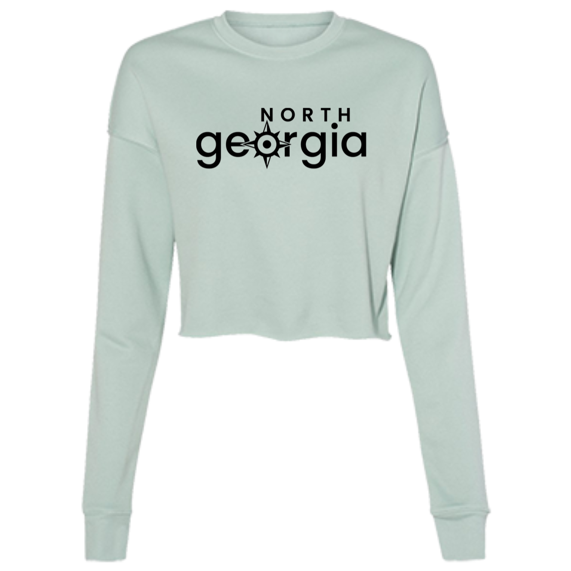 Ladies' North Georgia Cropped Fleece Crew
