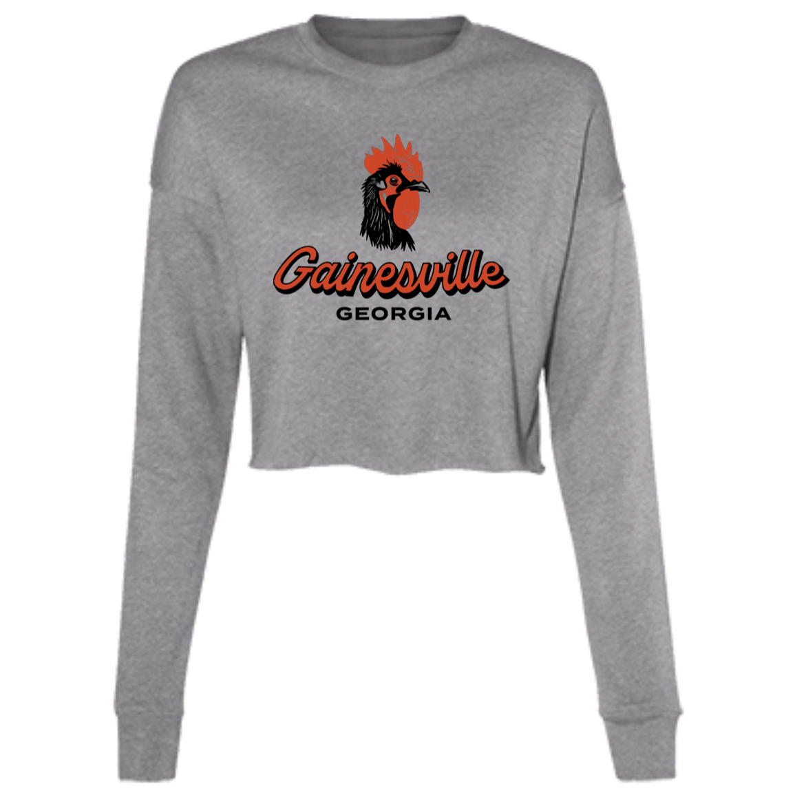 Gainesville Ladies' Cropped Fleece Crew