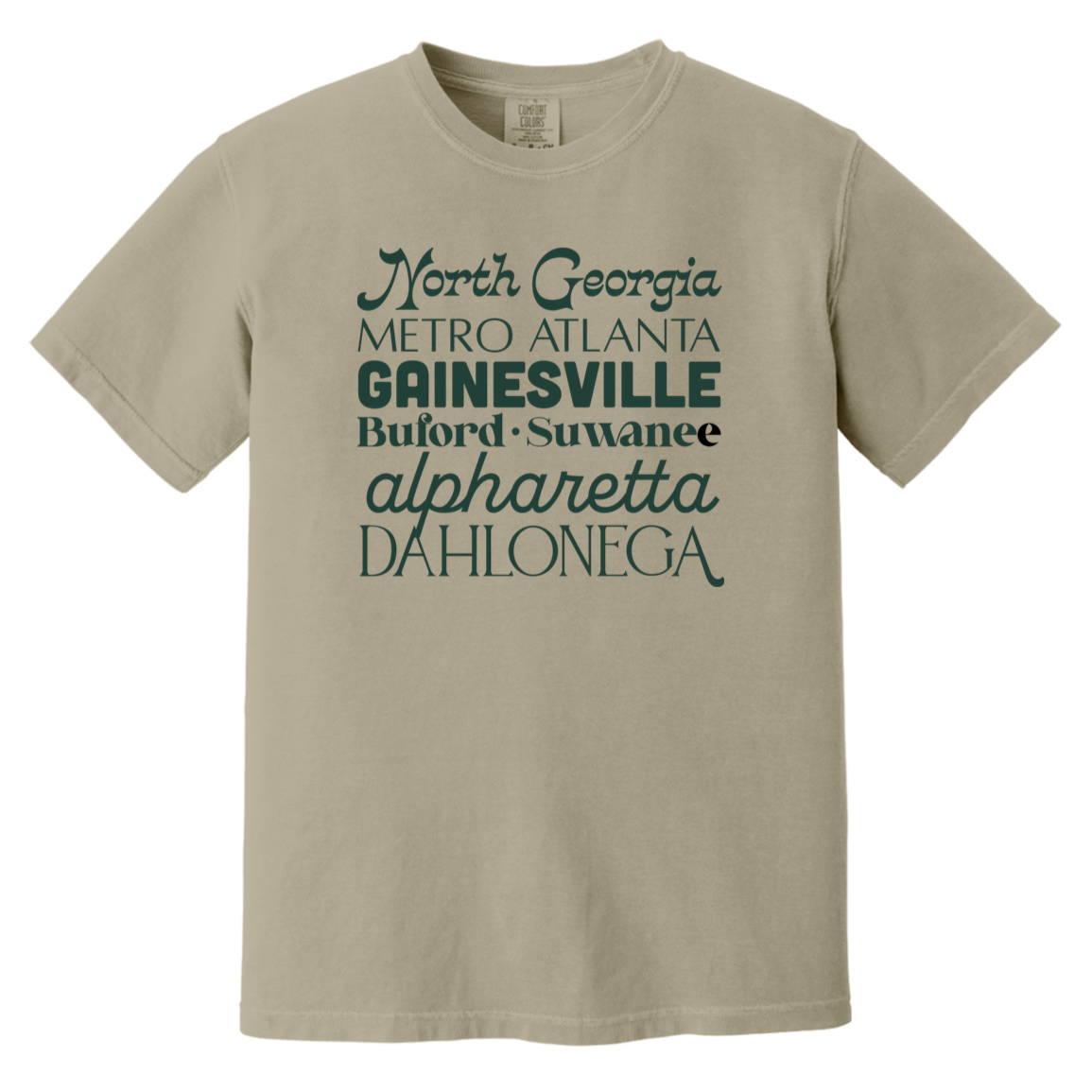 Cities Heavyweight Garment-Dyed T-Shirt