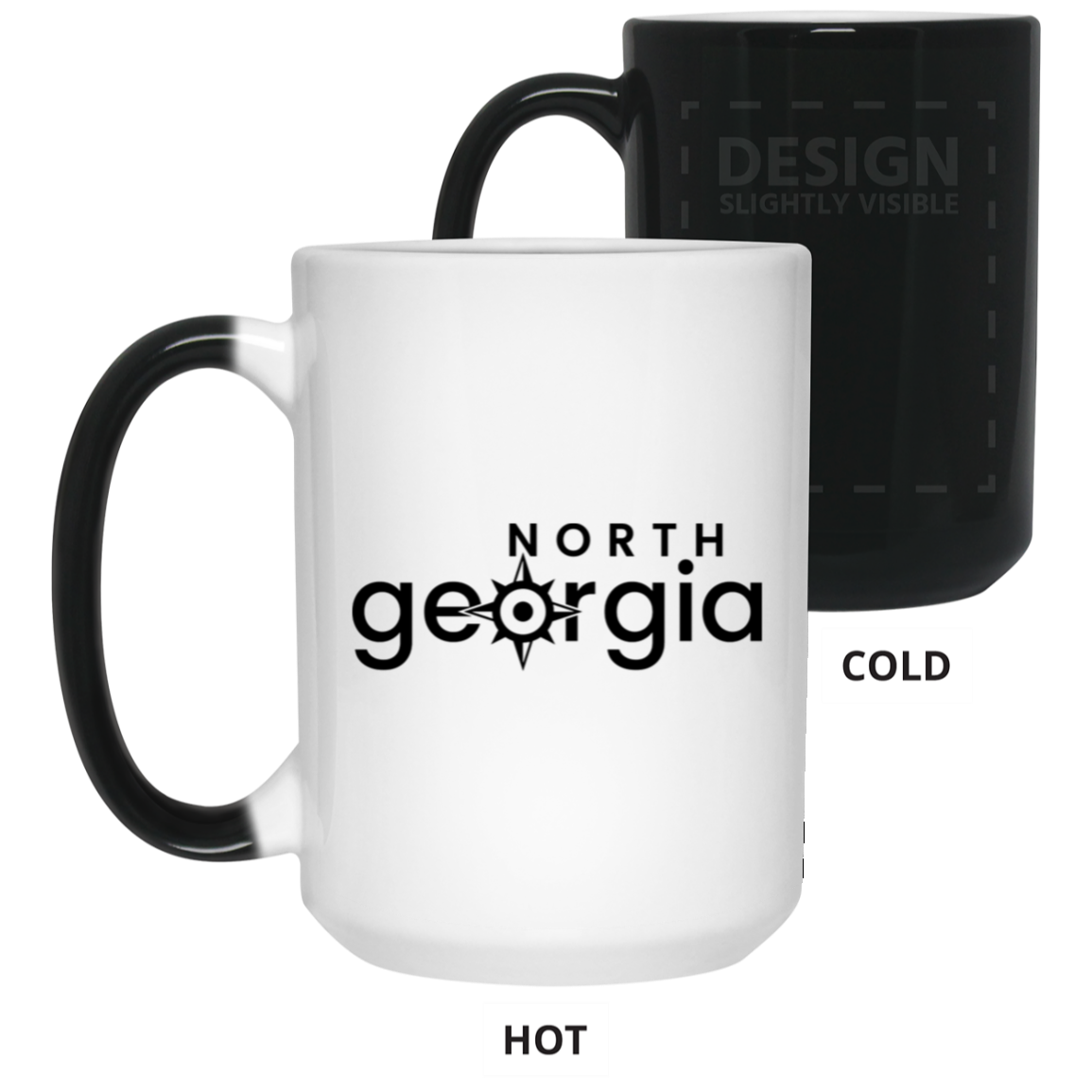 North Georgia 15oz Color Changing Mug
