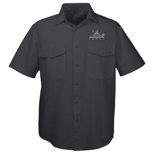 GVL_Chicken_Simplified GVL Harriton Mens Key West Short Sleeve Staff Shirt
