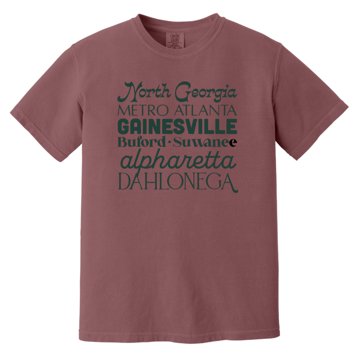 Cities Heavyweight Garment-Dyed T-Shirt