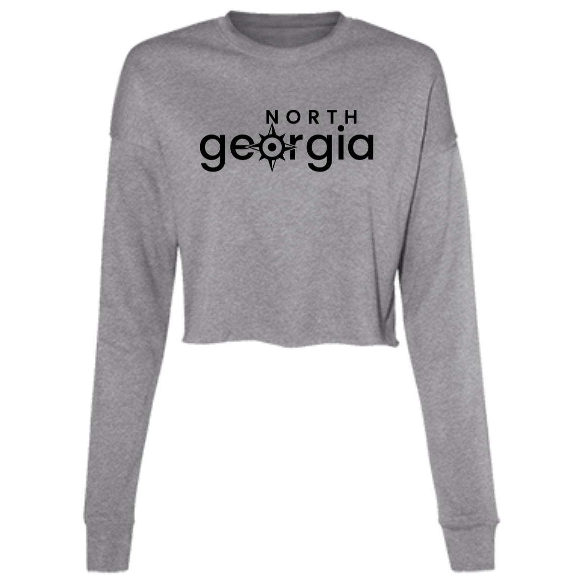 Ladies' North Georgia Cropped Fleece Crew