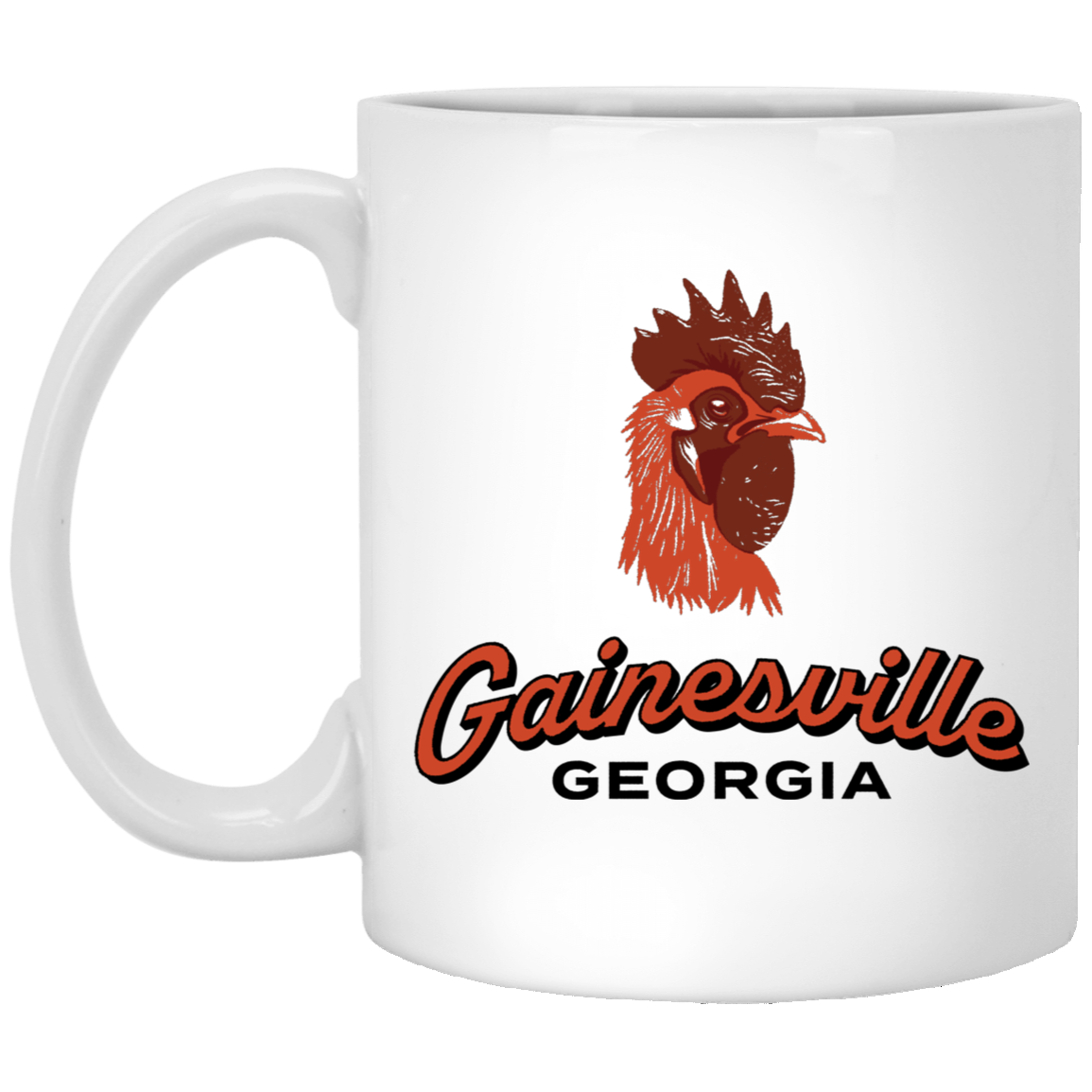 Gainesville Chicken 11oz White Mug