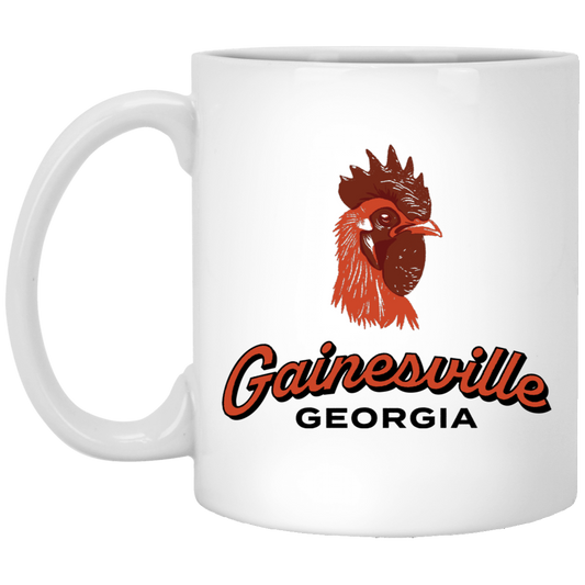 Gainesville Chicken 11oz White Mug
