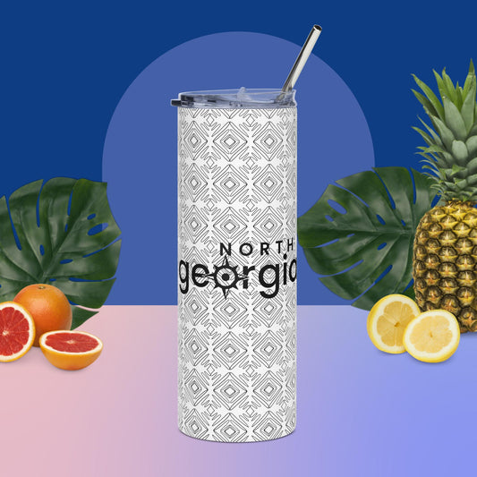 North Georgia Printed Stainless Steel Tumbler