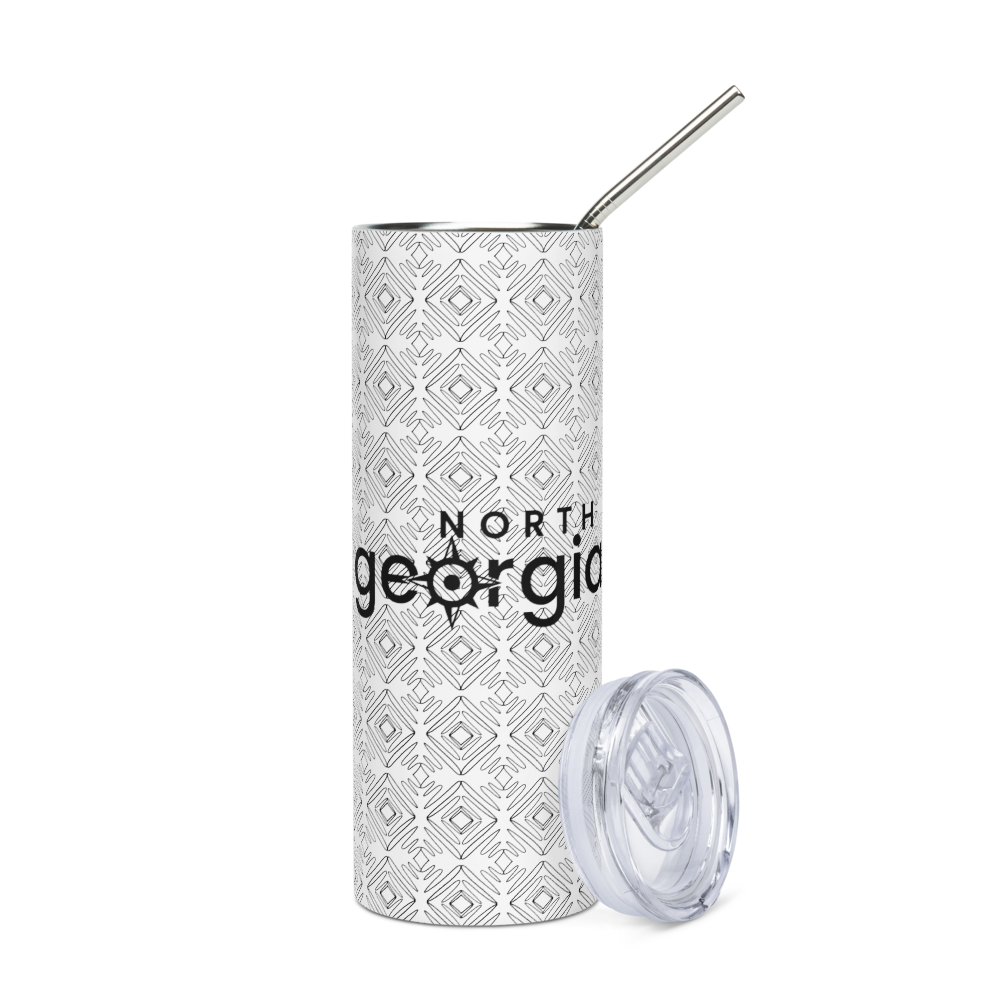North Georgia Printed Stainless Steel Tumbler