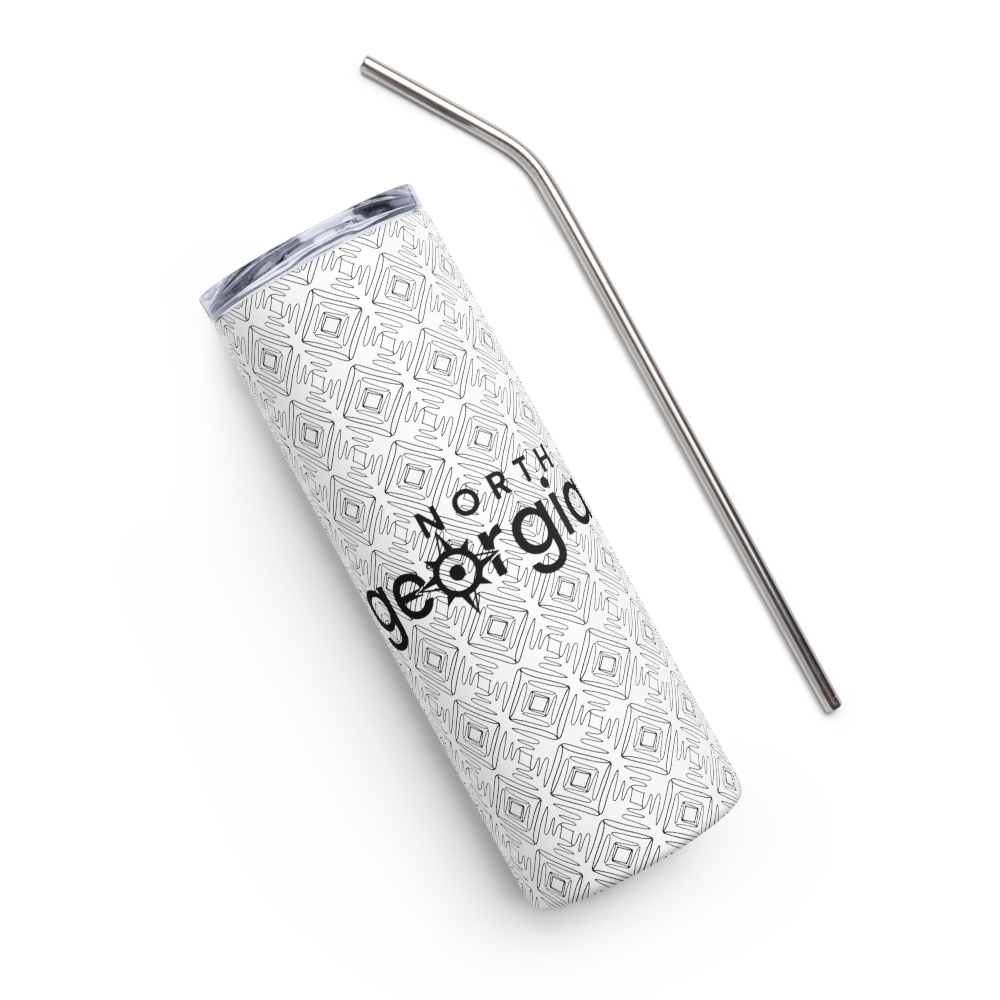 North Georgia Printed Stainless Steel Tumbler