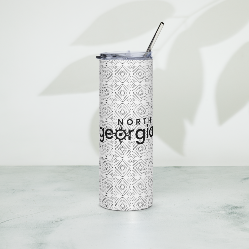North Georgia Printed Stainless Steel Tumbler