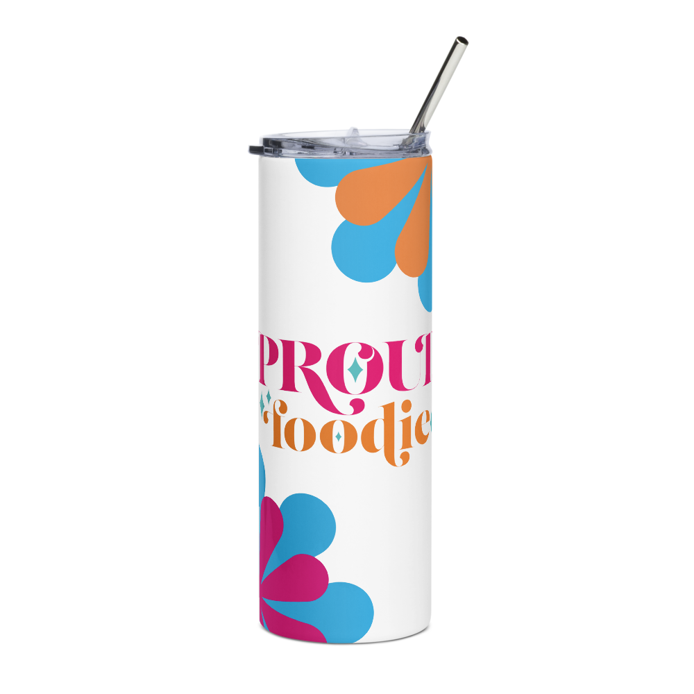 Proud Foodie Stainless Steel Tumbler