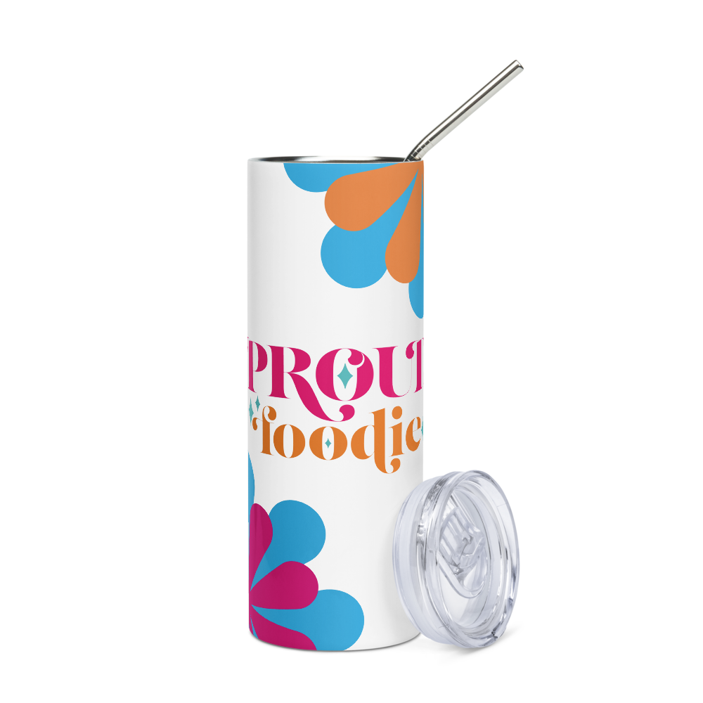 Proud Foodie Stainless Steel Tumbler