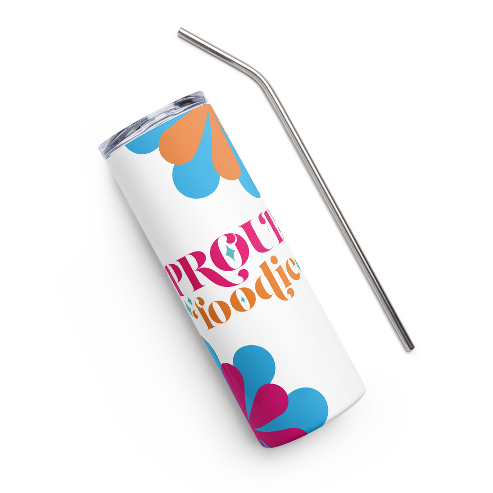 Proud Foodie Stainless Steel Tumbler