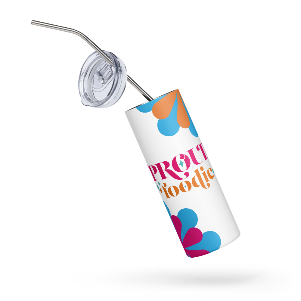 Proud Foodie Stainless Steel Tumbler