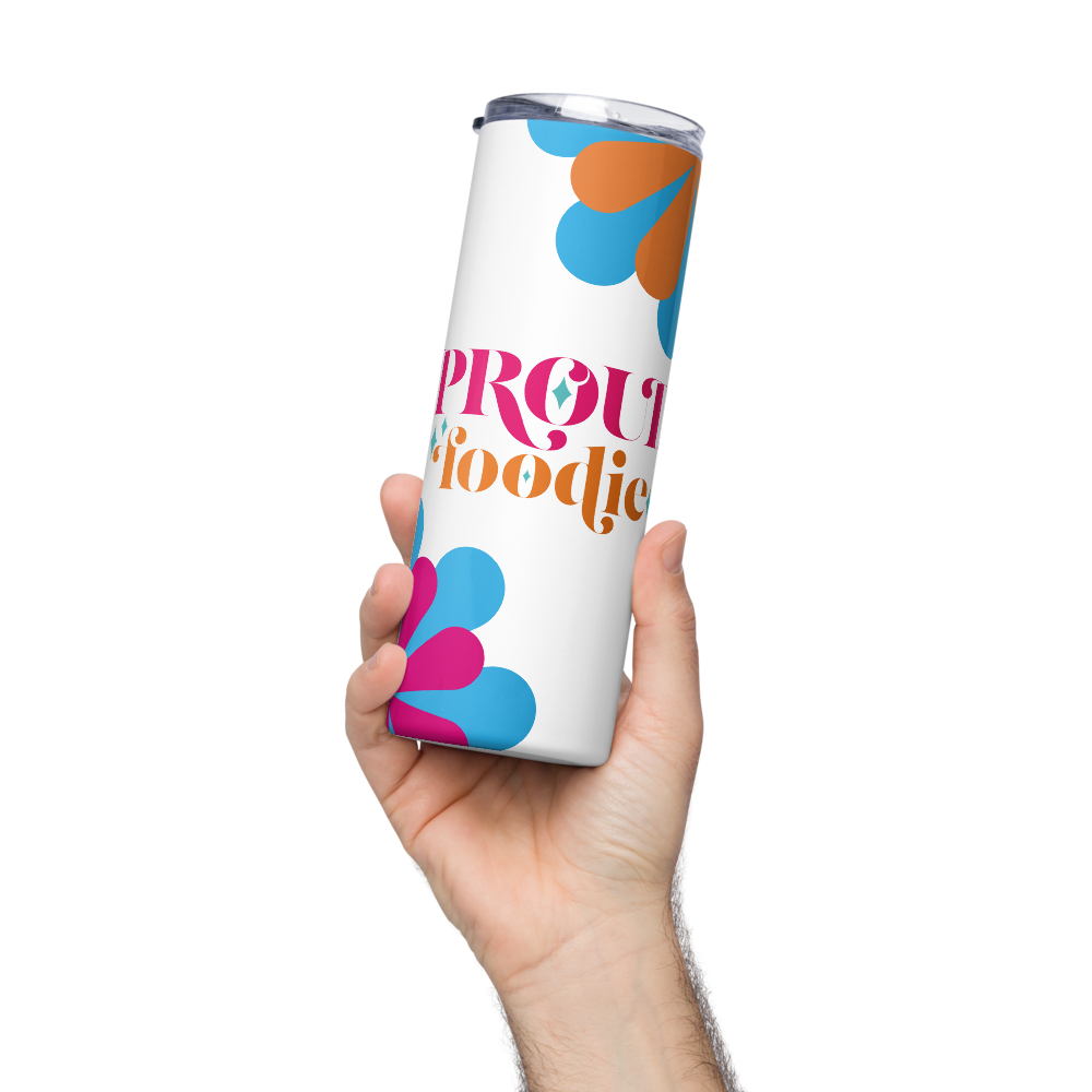 Proud Foodie Stainless Steel Tumbler
