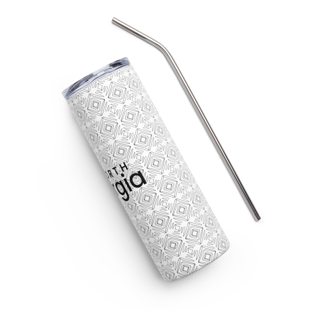 North Georgia Printed Stainless Steel Tumbler