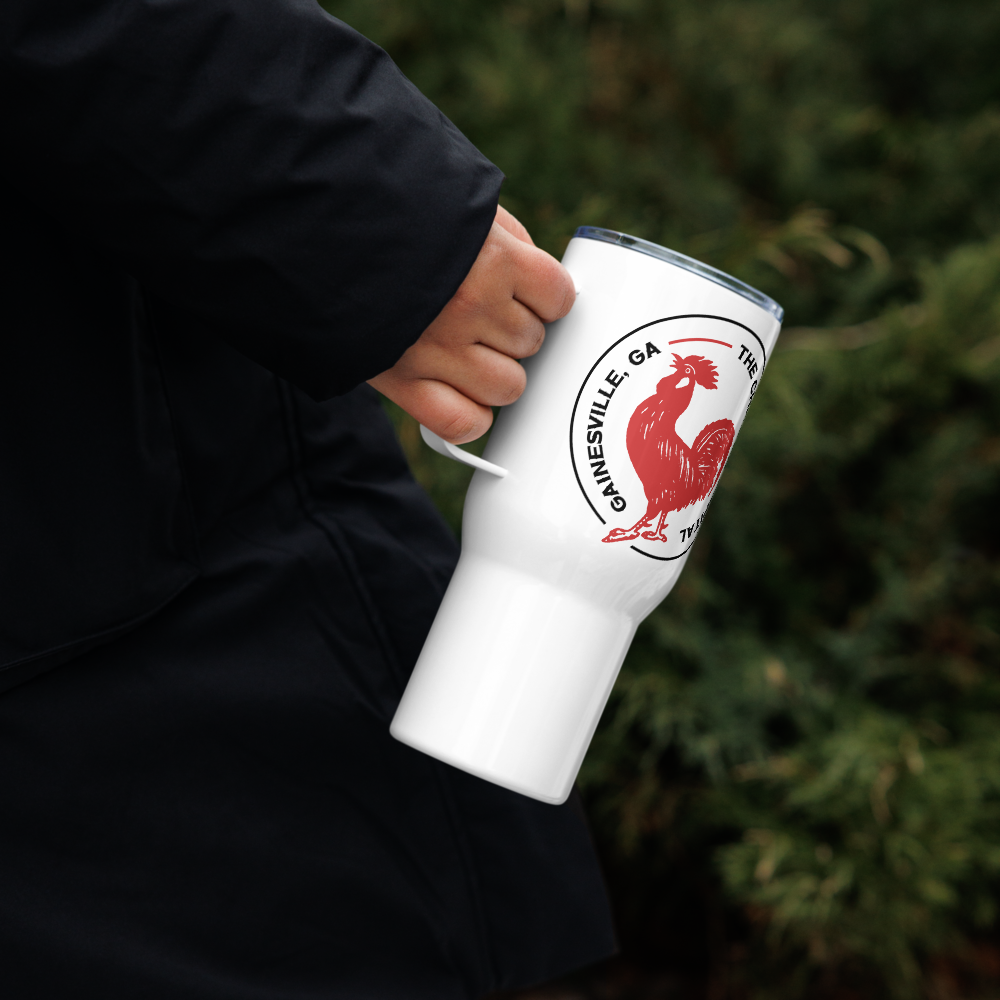 Gainesville Travel mug with a handle