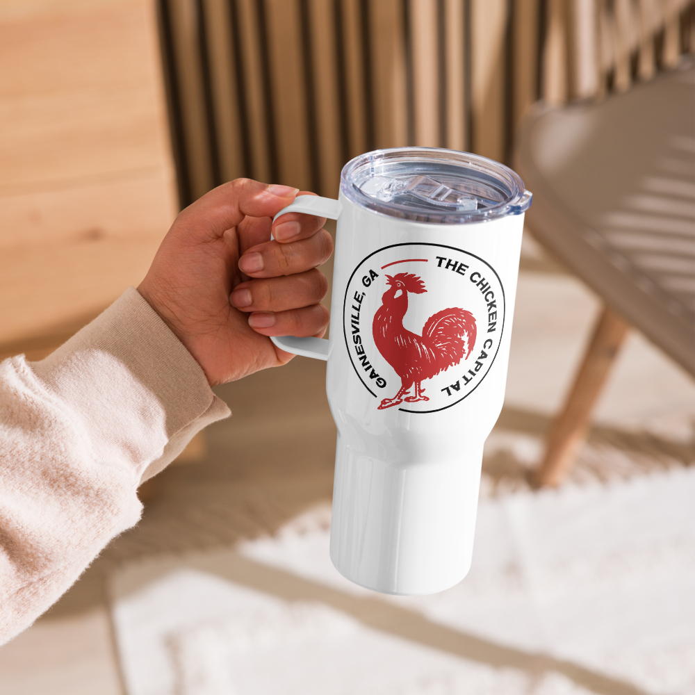 Gainesville Travel mug with a handle
