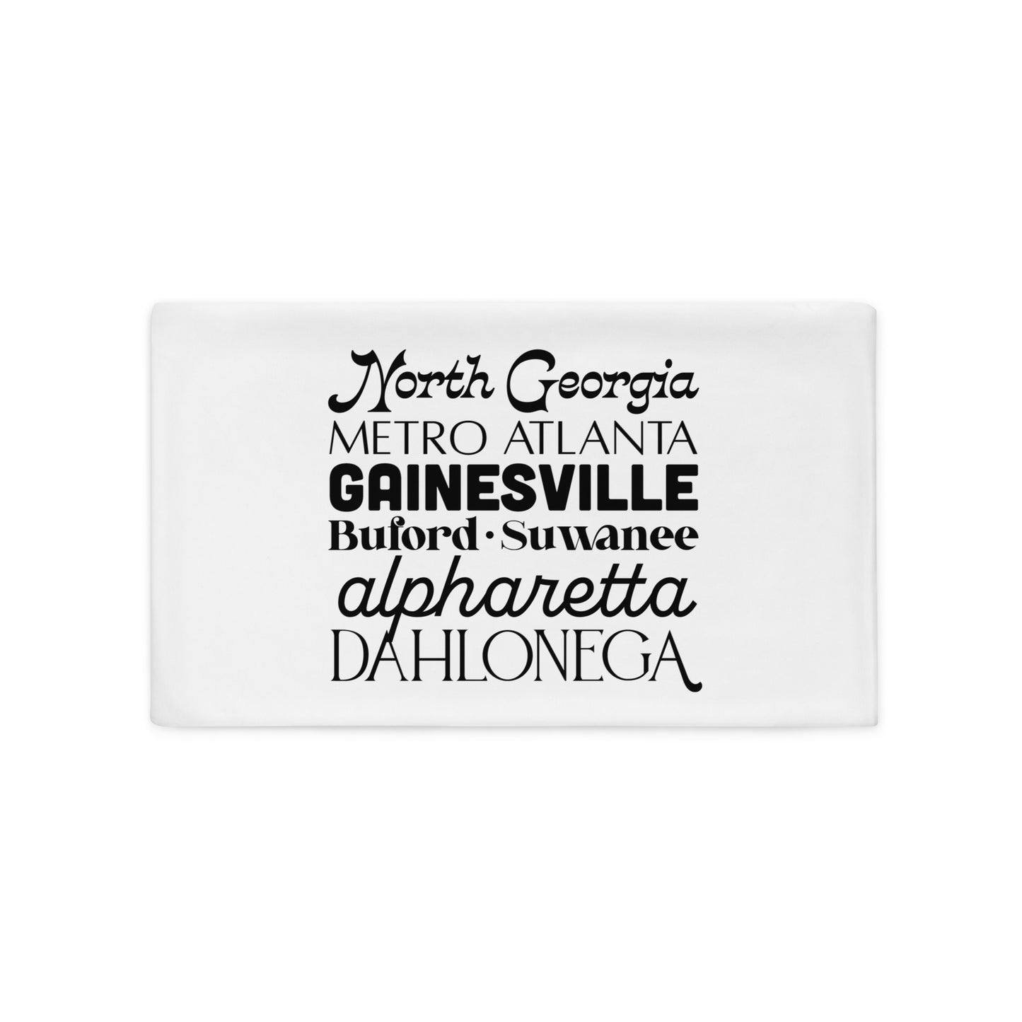 North Georgia Pillow Case