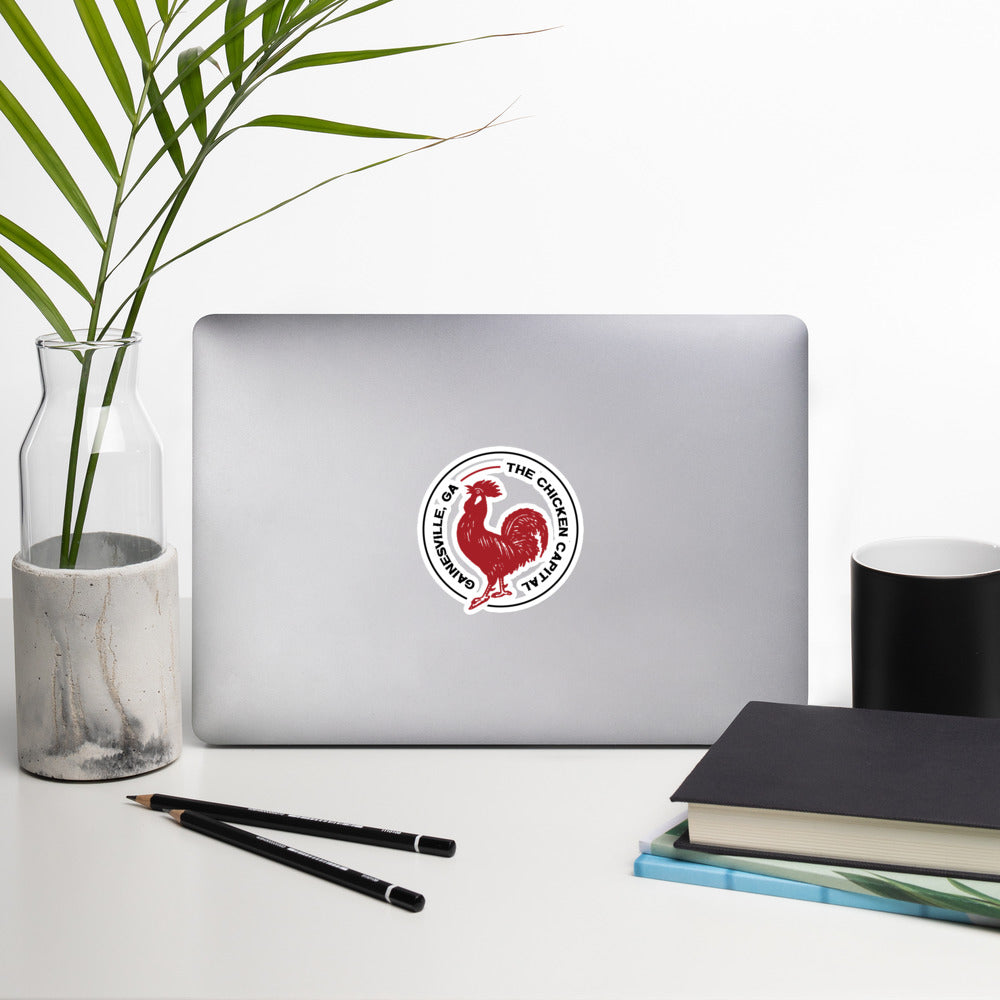 Chicken Capital Sticker