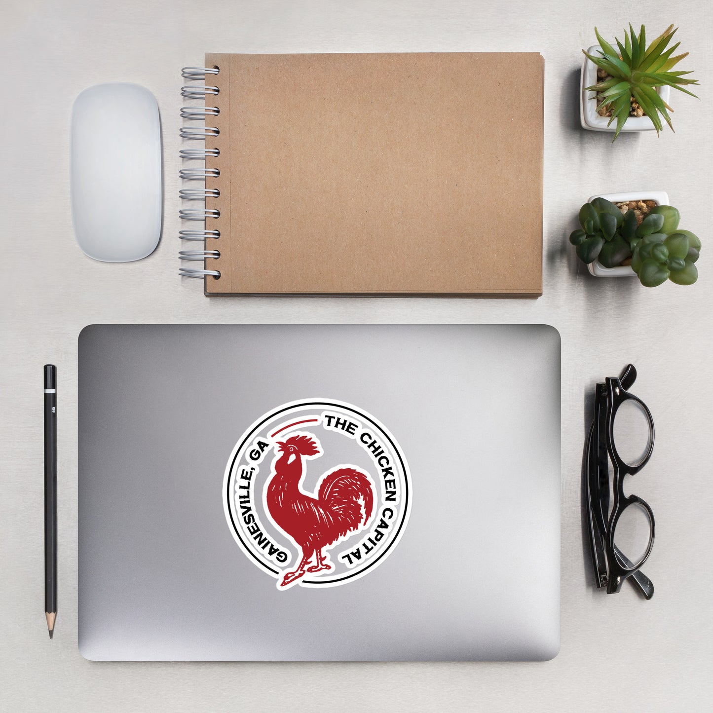 Chicken Capital Sticker