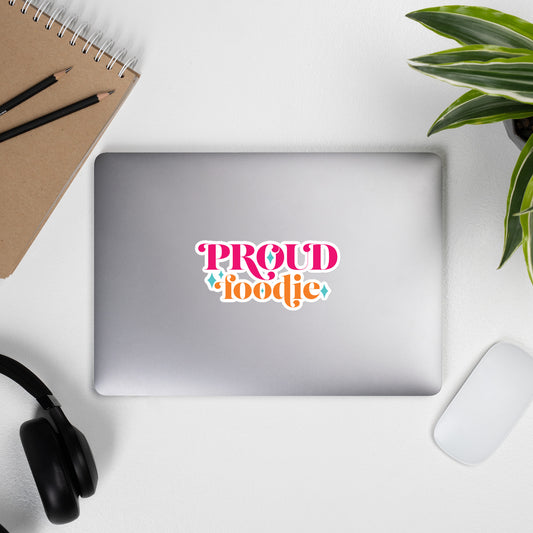 Proud Foodie Sticker
