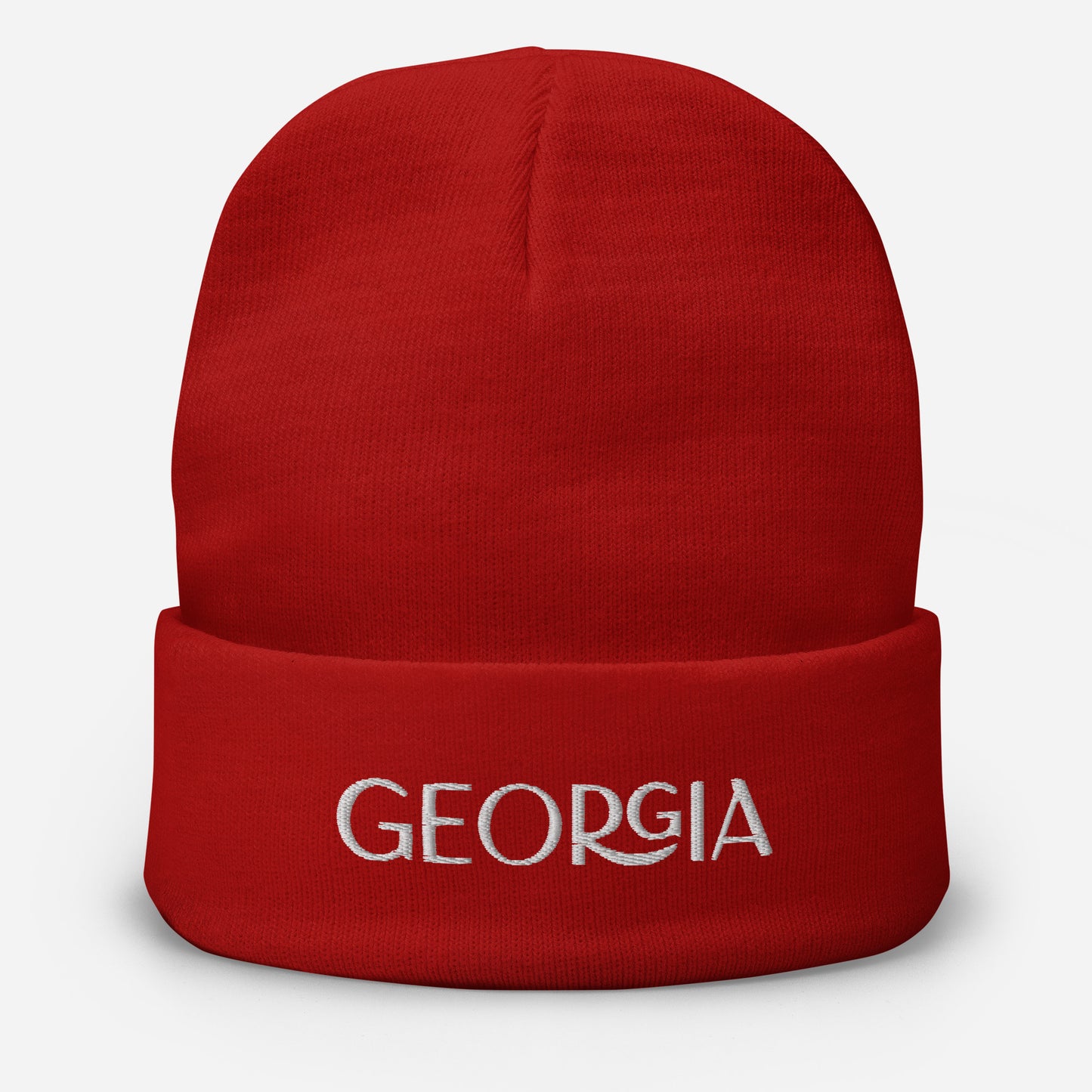 Georgia Embroidered Beanie