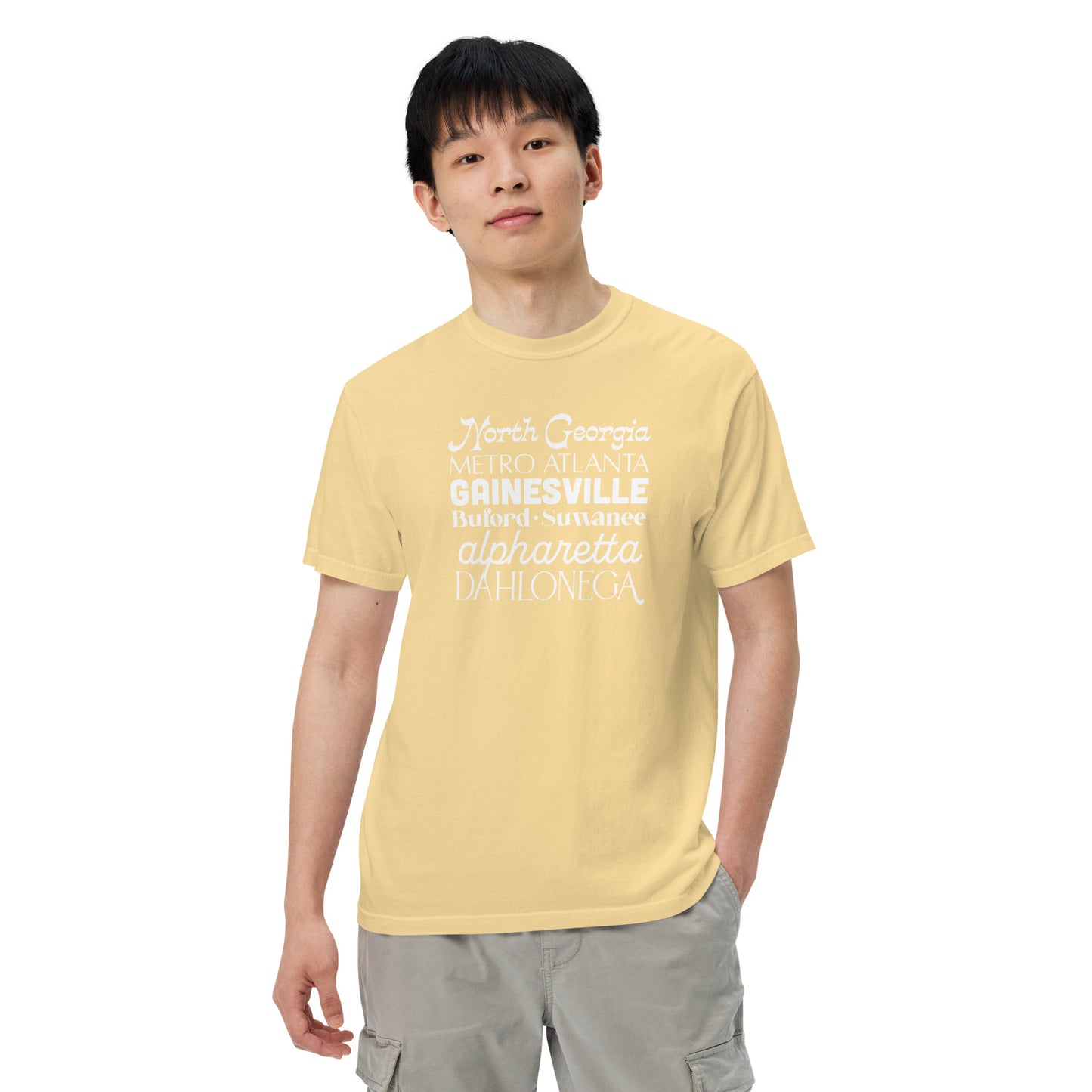 North Georgia Cities Comfort Colors Heavyweight T-Shirt