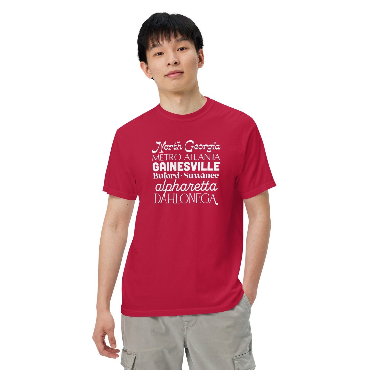 North Georgia Cities Comfort Colors Heavyweight T-Shirt