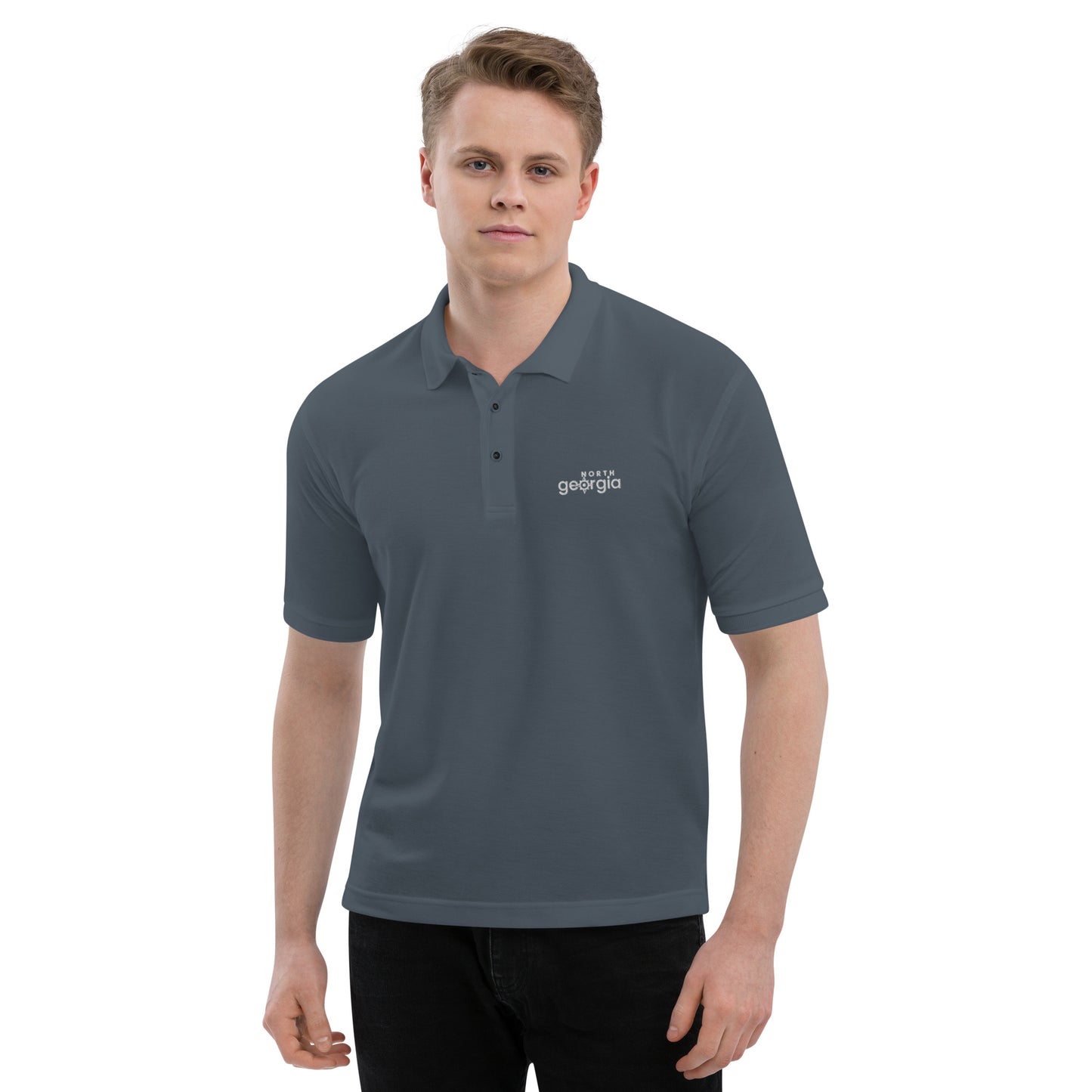 North Georgia Men's Premium Polo