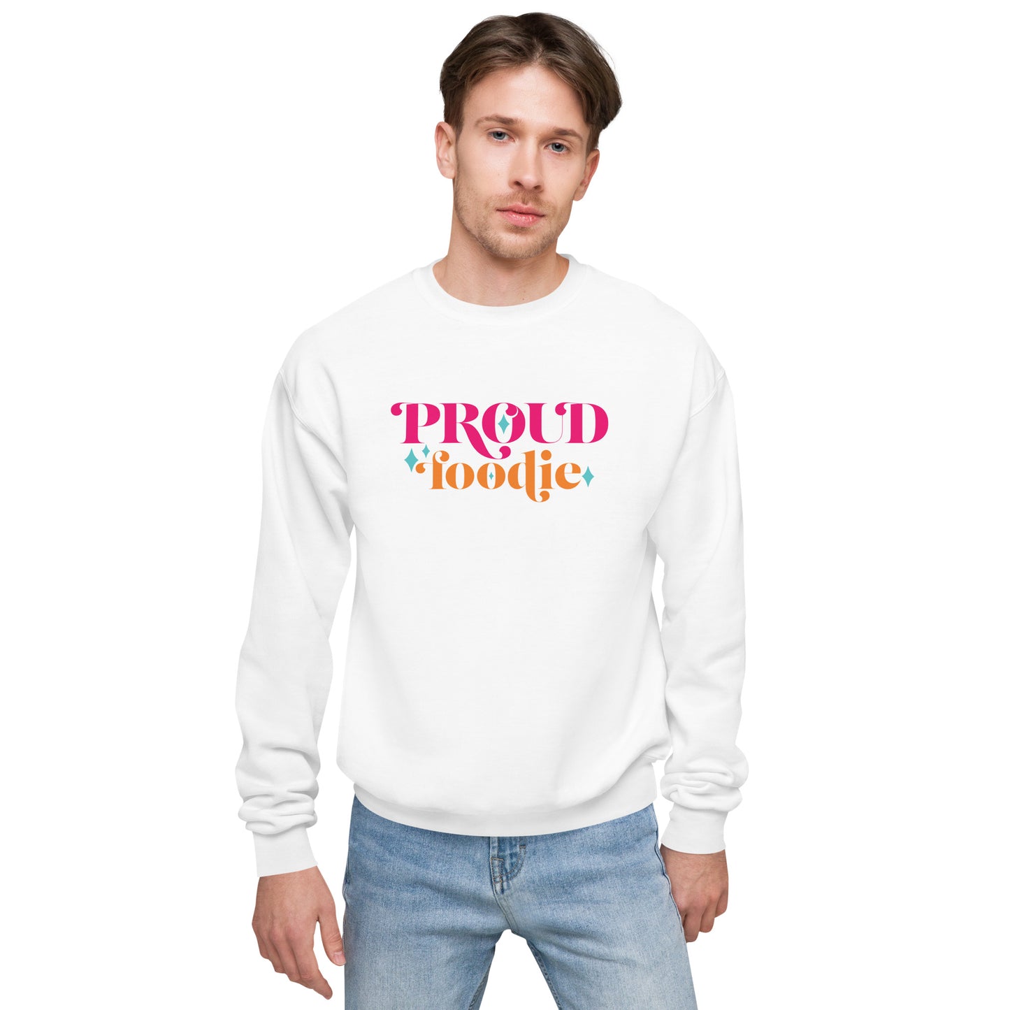 Proud Foodie Unisex fleece sweatshirt
