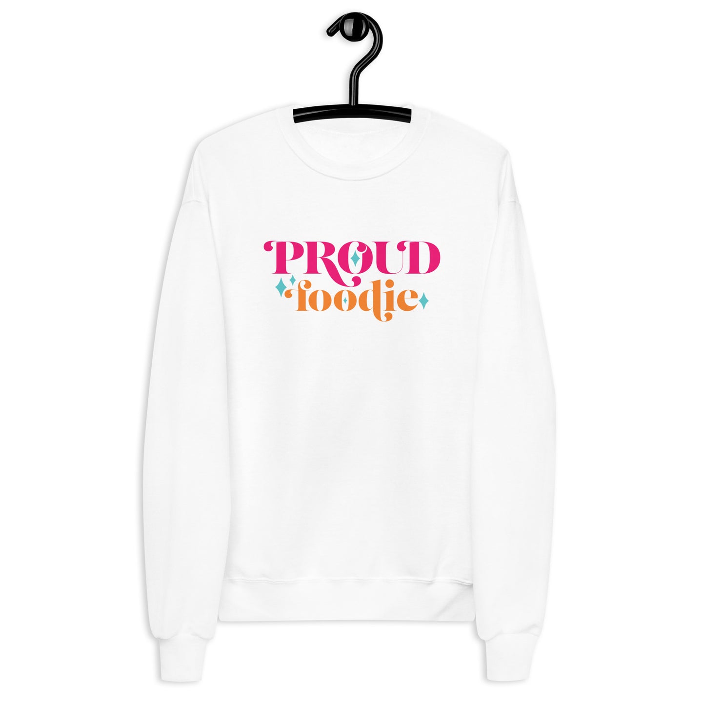 Proud Foodie Unisex fleece sweatshirt