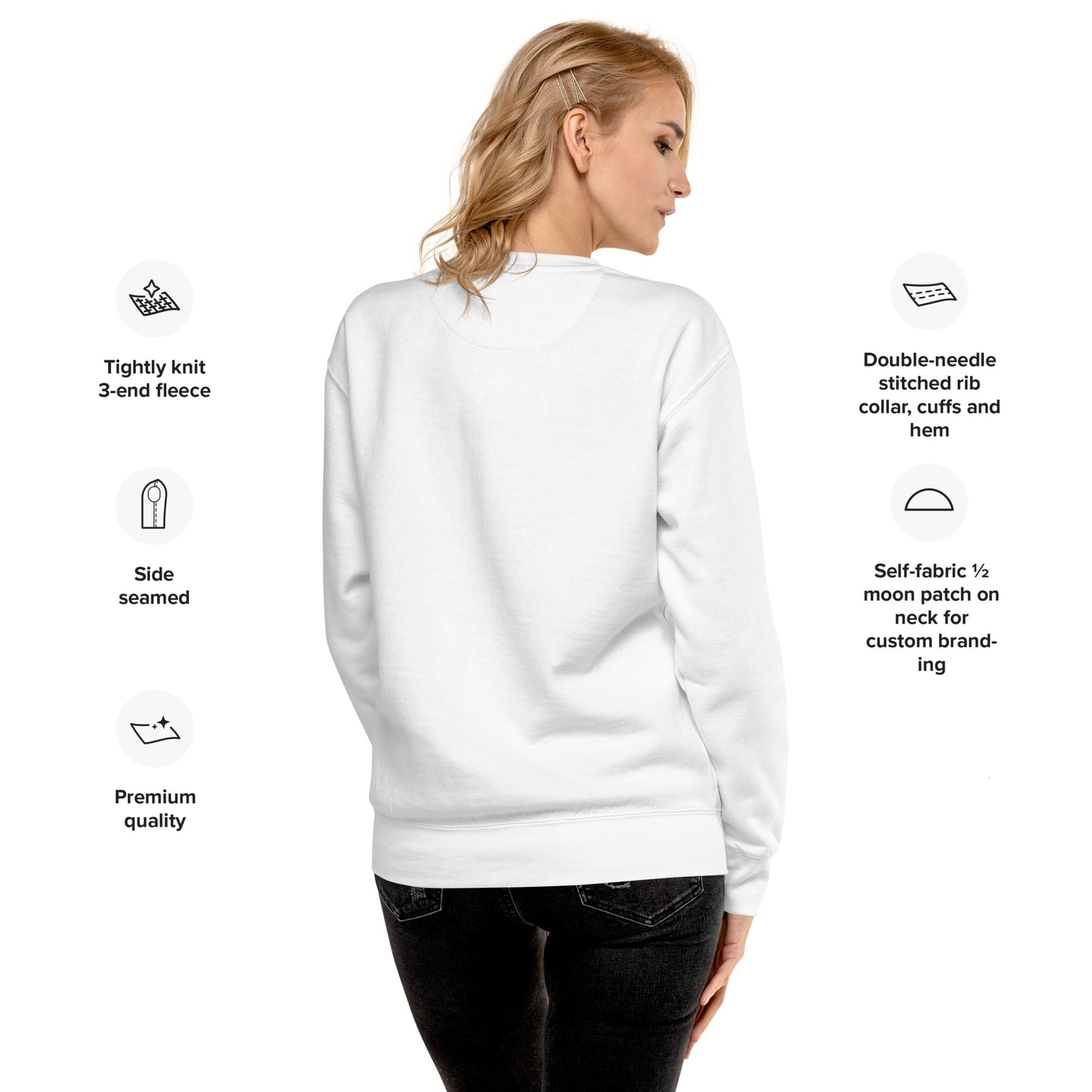North Georgia Embroidered Unisex Premium Sweatshirt