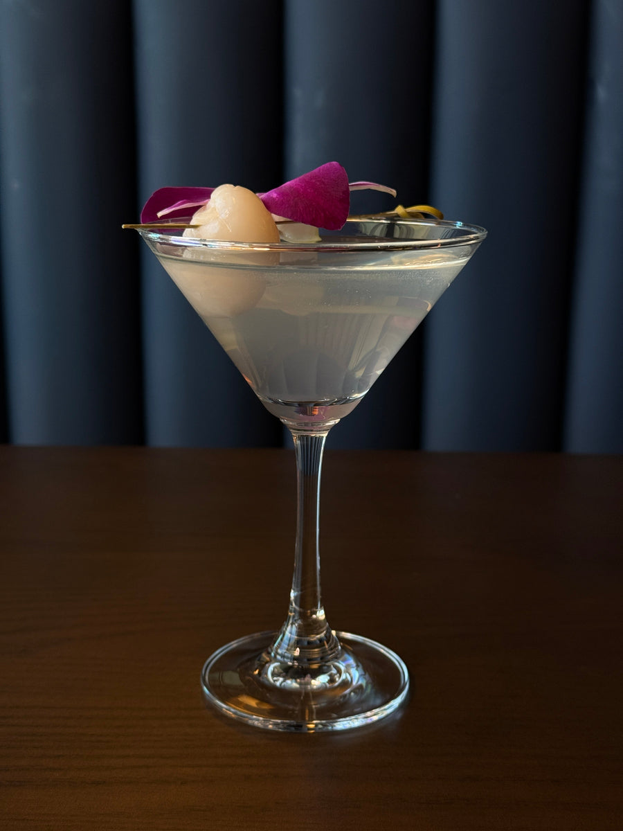 Lychee Martini from Umami Way in Braselton, Georgia