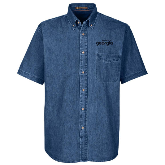 NME_Concepts_NorthGA-01 North GA Harriton Denim Shirt