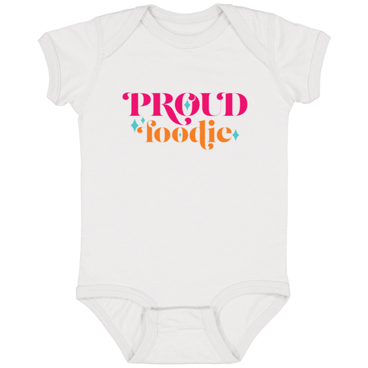 Proud Foodie Infant Fine Jersey Bodysuit